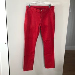 J Brand Red Jeans
